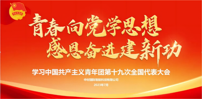 中材智科（原南京凯盛）团委开展学习团的十九大会议精神主题团课